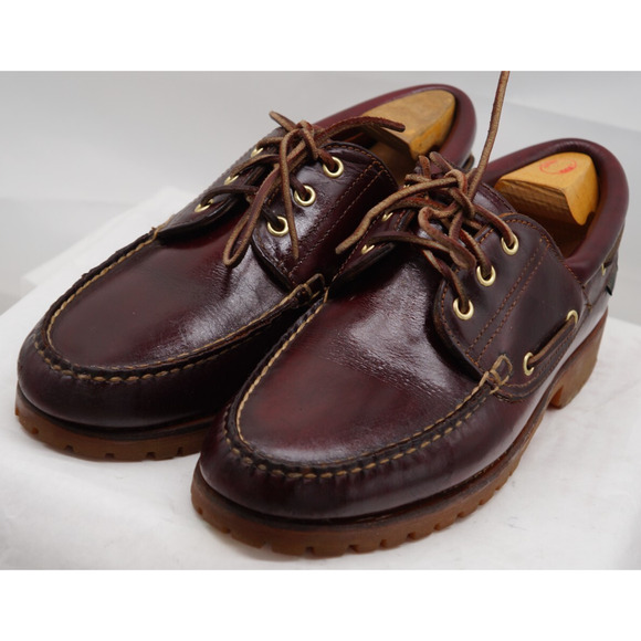 Eastland Seville Boat Shoe Oxblood Leather US Men's 11M - Picture 3 of 13